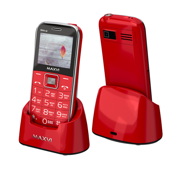 Купить Мобильный телефон Maxvi B6ds up red